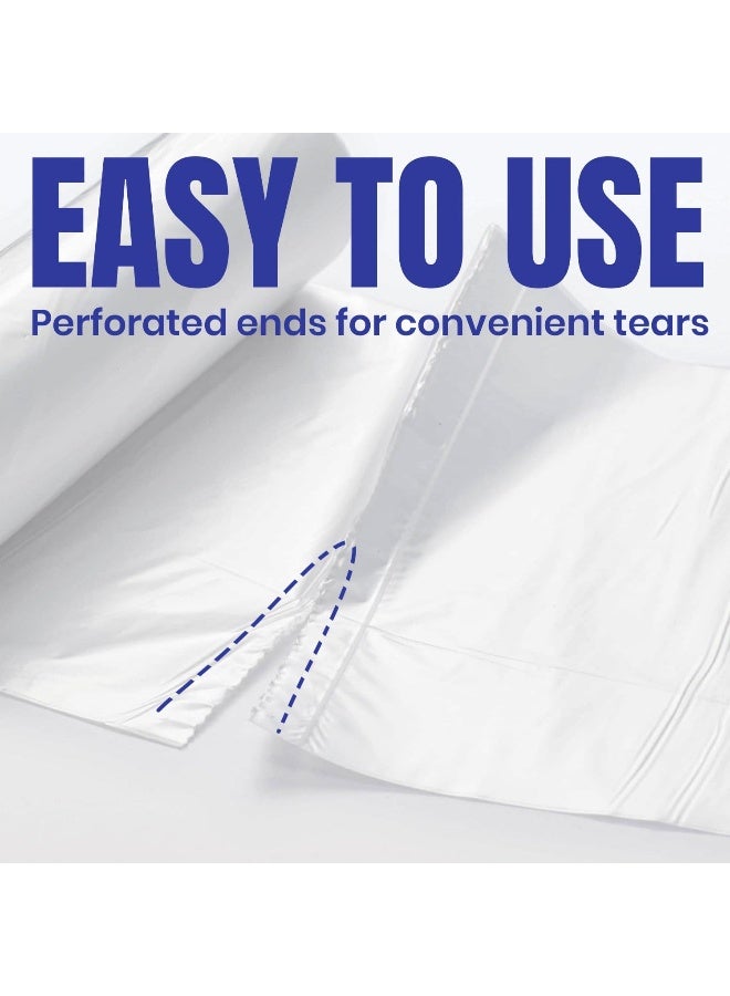 Silver Pot 10 Gallon Garbage Bags, Pack of 90 Small White Trash Bags, 54cm x 60cm, Extra Strong & Leak Proof Waste Bags for Home, Office & Outdoor Use - 3 Packs of 30 - Image 5